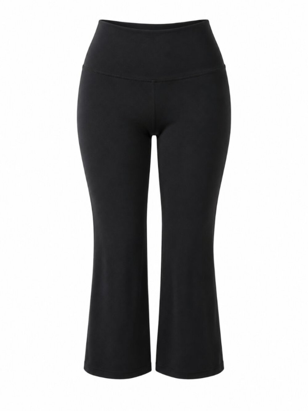 🦋 2/30 Yogalicious Black Split Hem Flare Yoga Pants XS